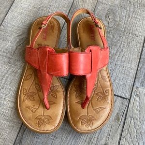 Born Leather Sandals 6